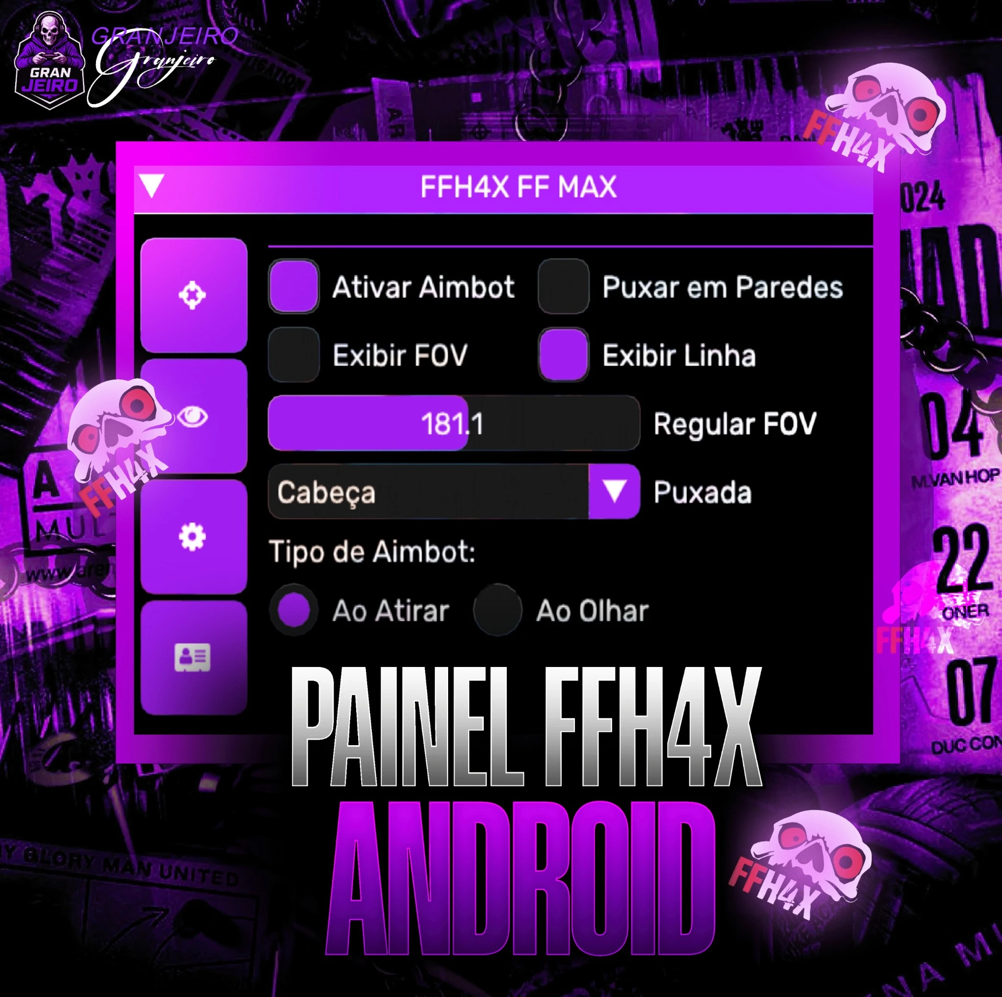 MOD MENU FFH4X ANDROID